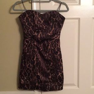 Guess Leopard Party Dress (Size 1)